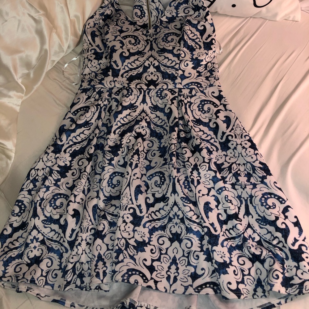 Printed dress 🤍